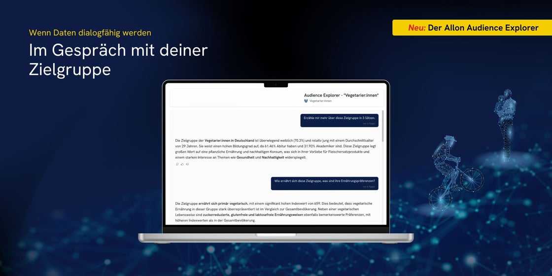 Der AIlon Audience Explorer - Chatbasierte Zielgruppen-Insights auf Basis sicherer Daten